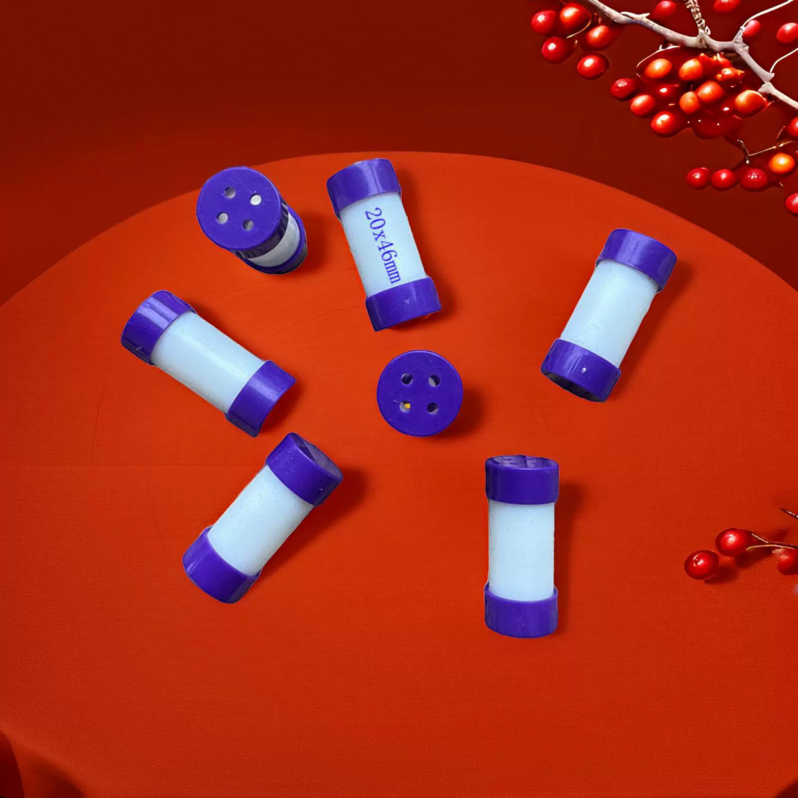 Аксессуары для игрушек 46 мм круглый пластиковый цилиндр погремушки качается вверх и вниз