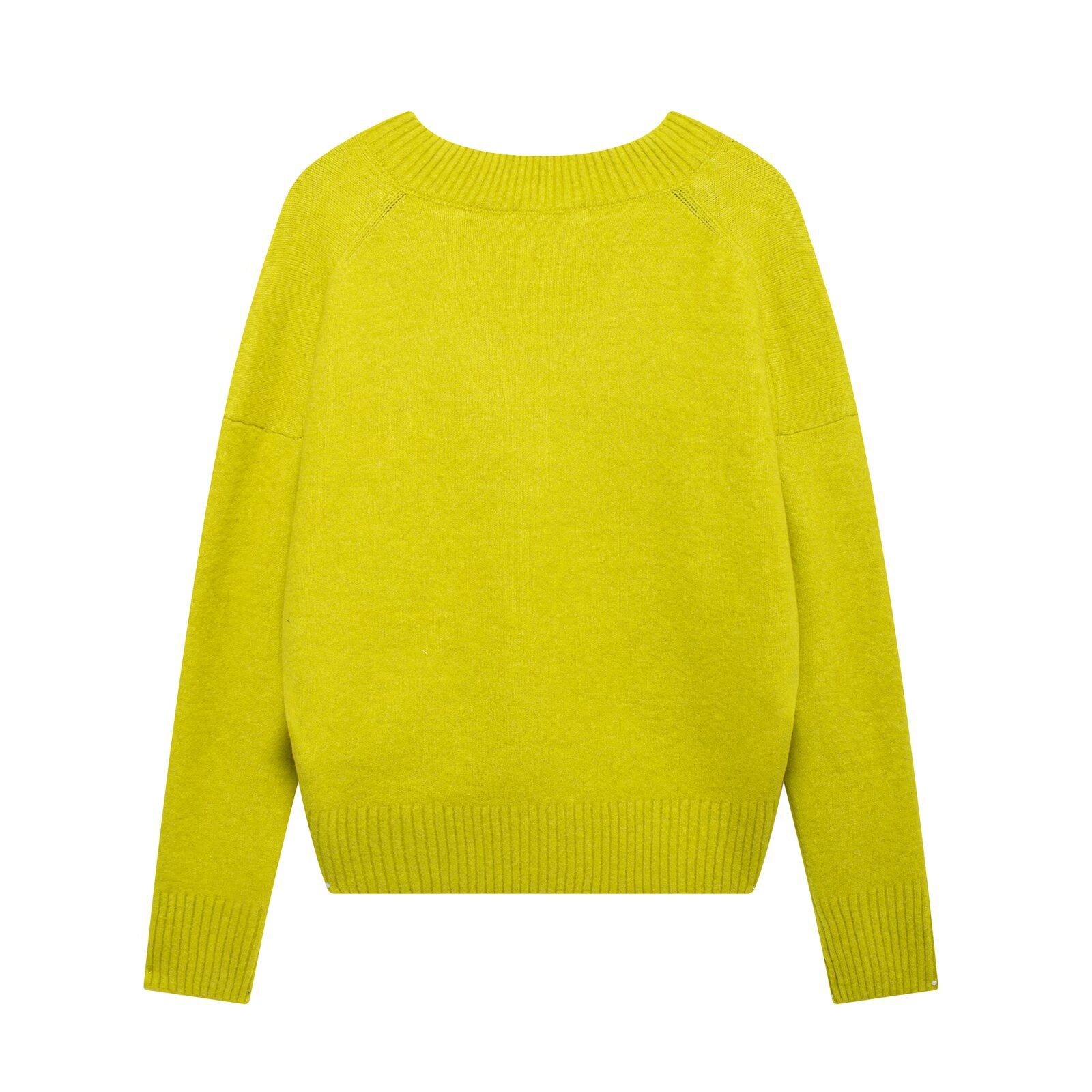 Damenbekleidung 2024 Herbst und Winter neuer lockerer weicher Strickpullover_voghion.com