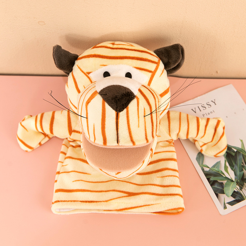 Marionetas de mano para animales de peluche con boca móvil – para jardín de infantes, venta en Amazon transfronterizo. image 30
