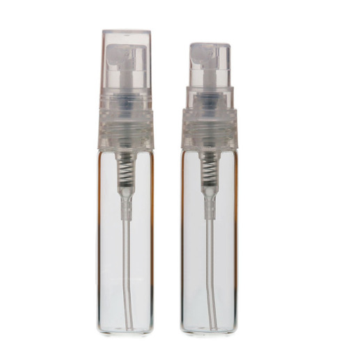 Fragrance travel atomizer portable spray bottle fine mist perfume dispenser 2/3/5/10ml spray glass bottle