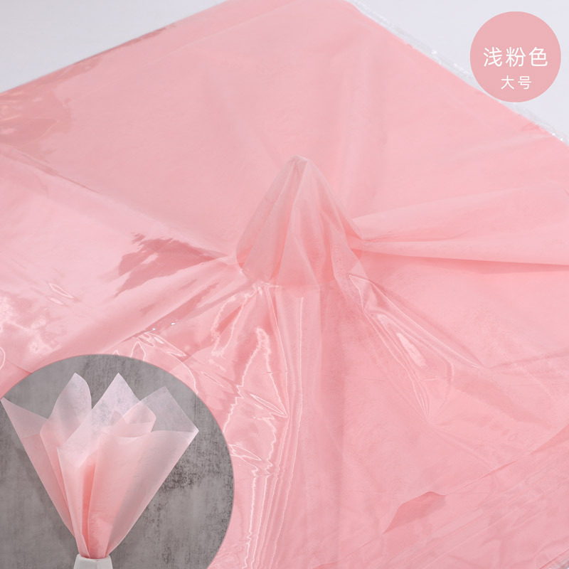 Nuevo papel de pera 70*50cm papel de envolver flores forro base mano amasando papel de algodón papel de envolver flores al por mayor fabricante