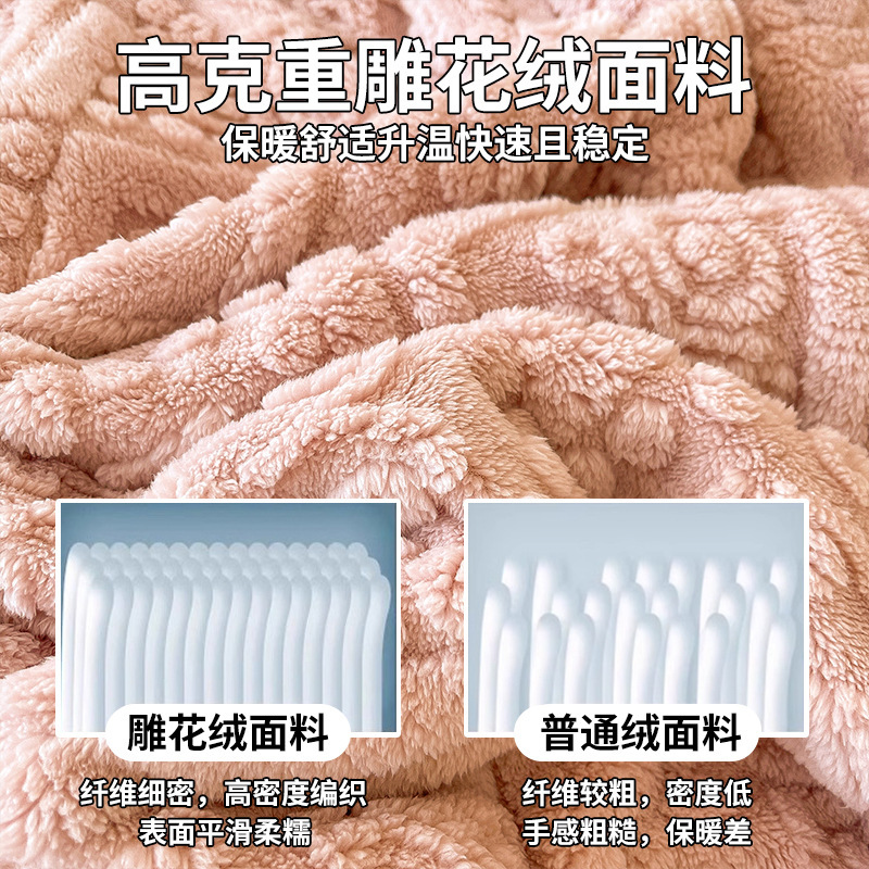 Mantras de doble capa de otoño y invierno gruesas mantas de sofá de lana de coral son mantas de oficina para siesta pequeña manta para la cama