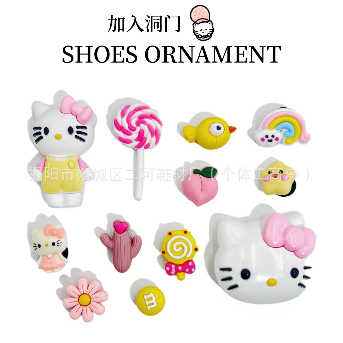 INS primavera nuevo ballet de perla punto de onda arco agujero agujero zapatos de ballet hebilla coreana diy accesorios desmontables