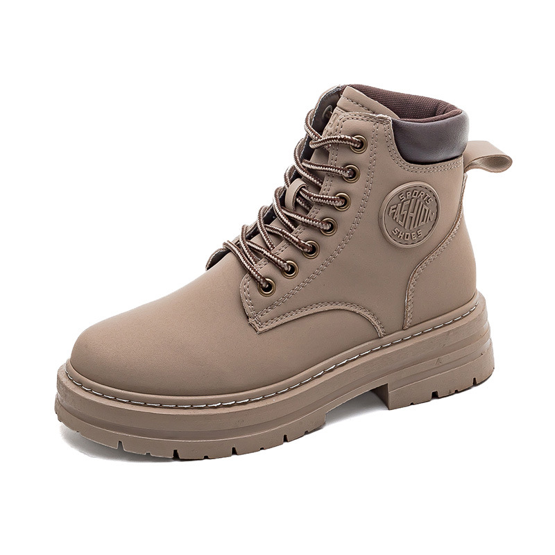 Fábrica directa pareja hombres y mujeres botas Martin otoño y invierno nuevas botas de motocicleta retro botas de moda B801