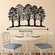 1件生命之树金属墙艺术大尺寸5棵造型树壁饰客厅室内家居装饰