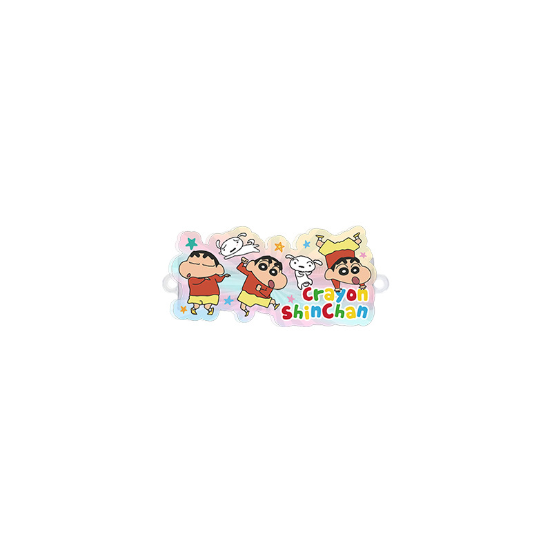 크레용 작은 새 백 클립