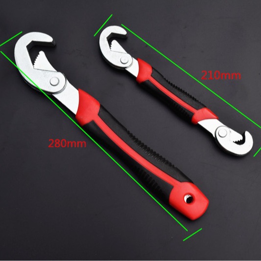 Llave universal multifuncional gancho rápido de doble propósito llave ajustable traje abrazadera de tubo tamaño dos piezas