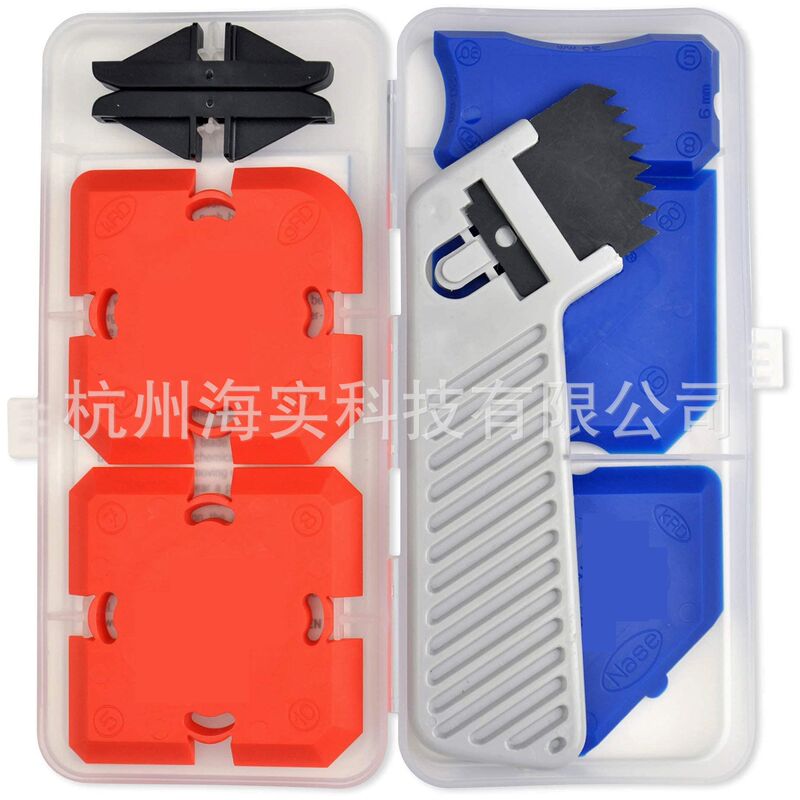 Scraping glue removing glue grouting scraper contour trimming glue sealing 7-piece set Silicone Profiling Kit Scraping glue removing glue grouting scraper contour trimming glue sealing 7-piece set Silicone Profiling Kit