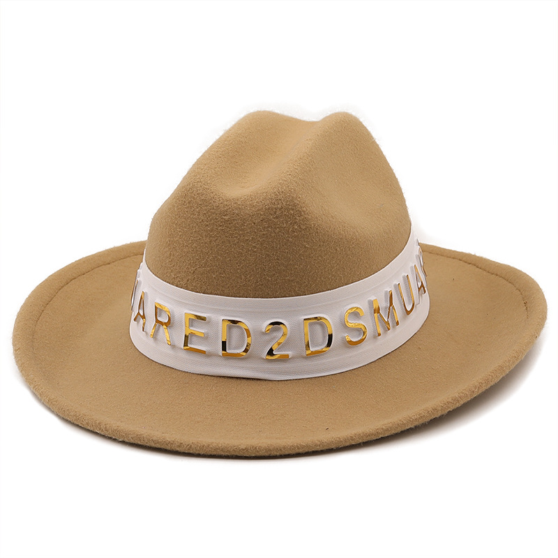 Chapeau Haut De Forme Jazz En Laine Cowboy En Gros Nihaojewelry display picture 22