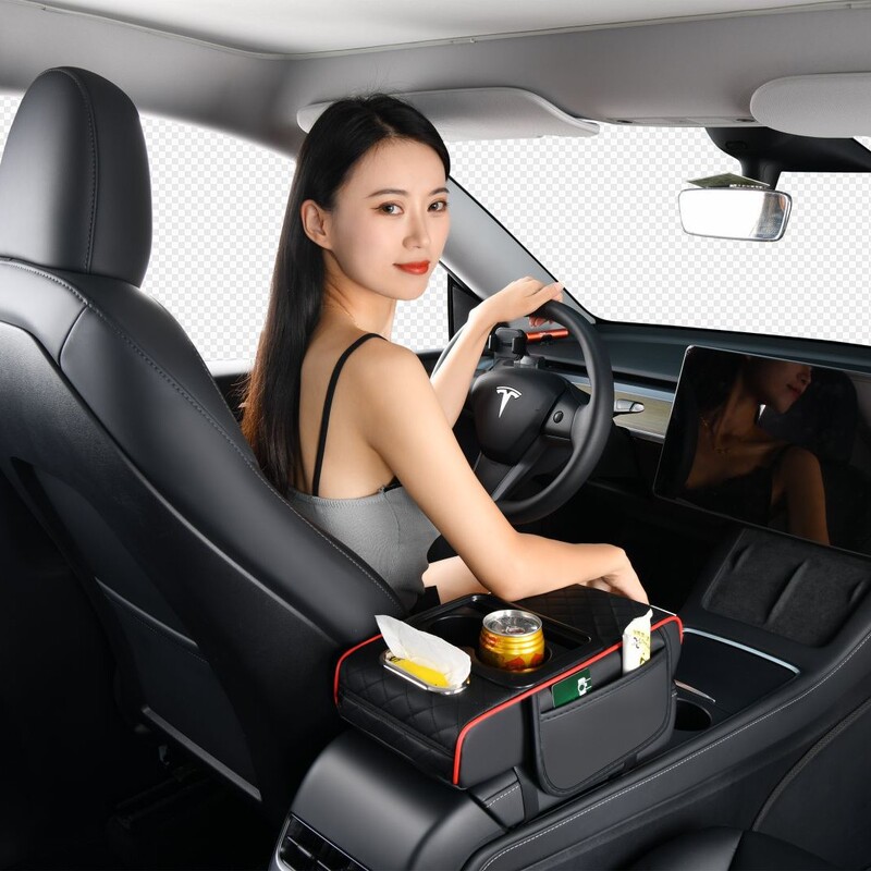 新しい5イン1車用中央アームレストボックス高さ調整パッドウォーターカップホルダーとティッシュペーパーのクロスボーダー専用供給|undefined
