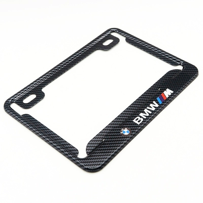 Rear Tail Plate Frame Suitable | Nömrə qabı - bmw-stainless-steel-imitation-carbon