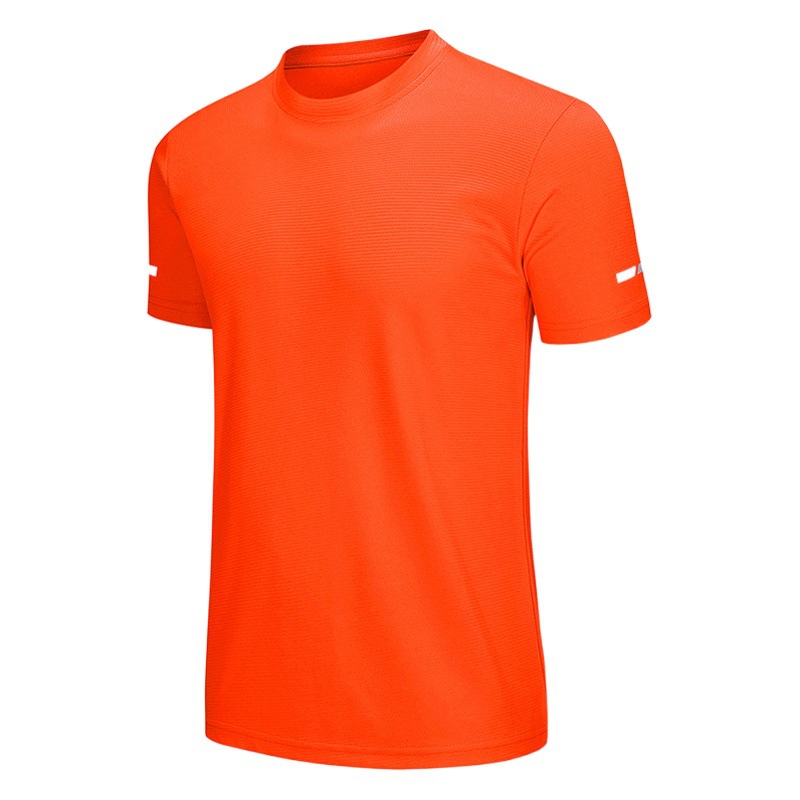 Campamento de verano suave que absorbe el sudor Organización de capacitación Juegos para padres e hijos Ropa de clase Camiseta para niños de secado rápido de manga corta Traje personalizado