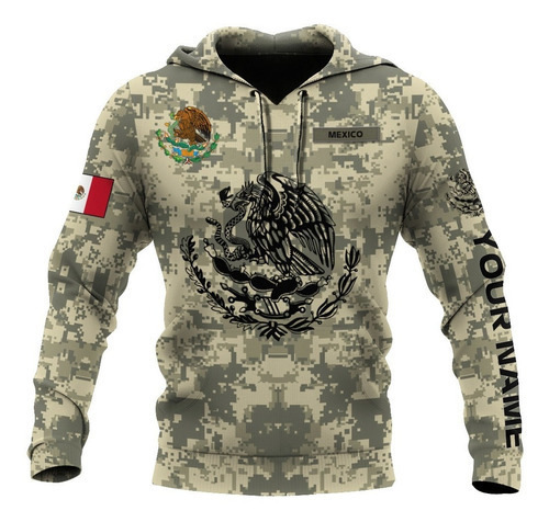 Sudadera con capucha hombre estampado 3d estilo mexicano casual_voghion.com