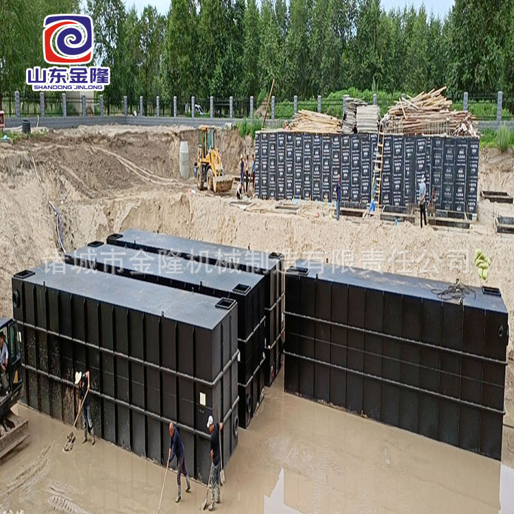 地埋式污水 一体化污水 肉制品厂污水处理设备 小型化粪池 气浮机