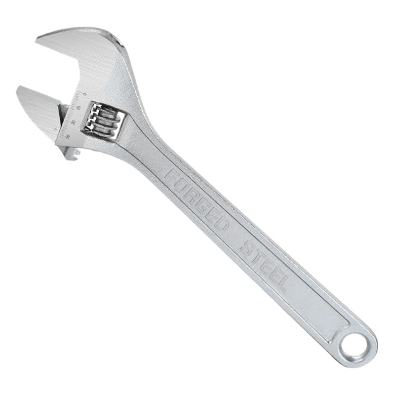 Juego de llaves móviles niqueladas al por mayor de fábrica llave ajustable manual llave ajustable multifuncional reparador de automóviles