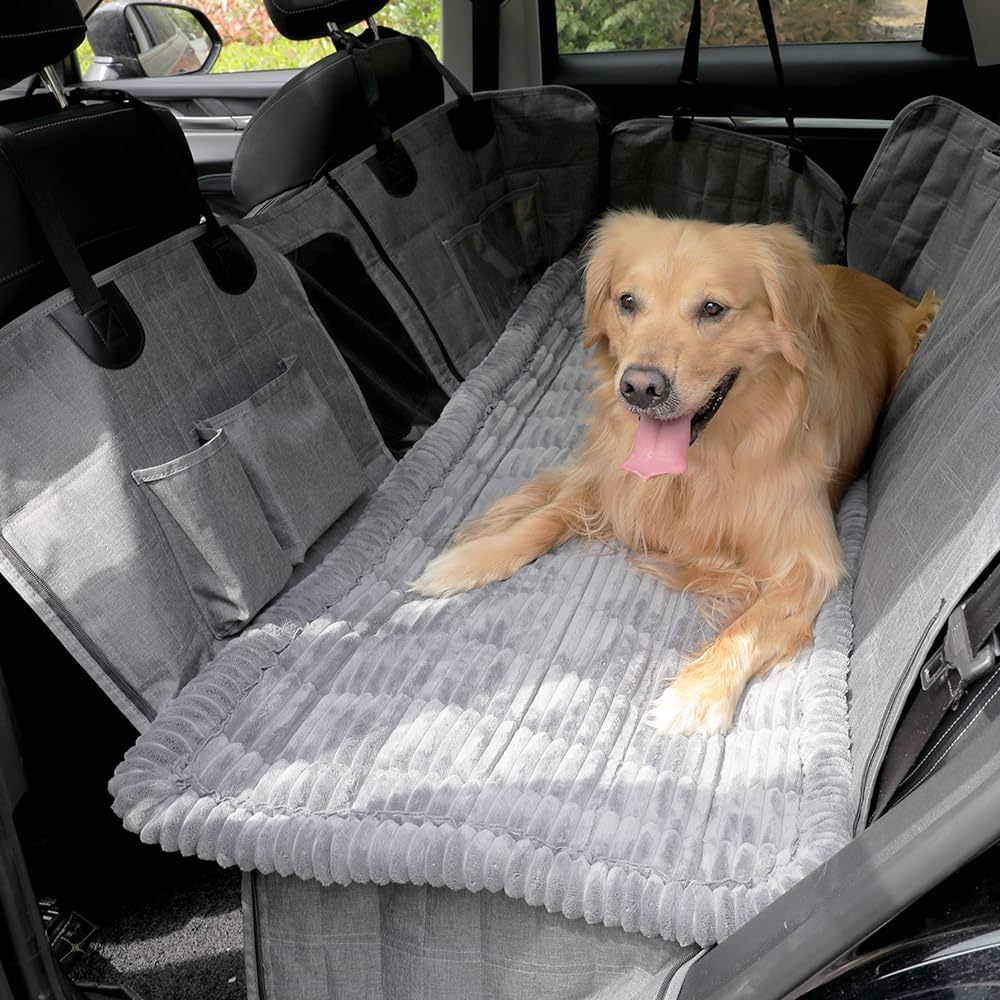 Amazon Car Dog Seat Cushion Non-Slip Thickened Car Pet Cushion Rear Expansion Car Seat Cushion Car Mattress