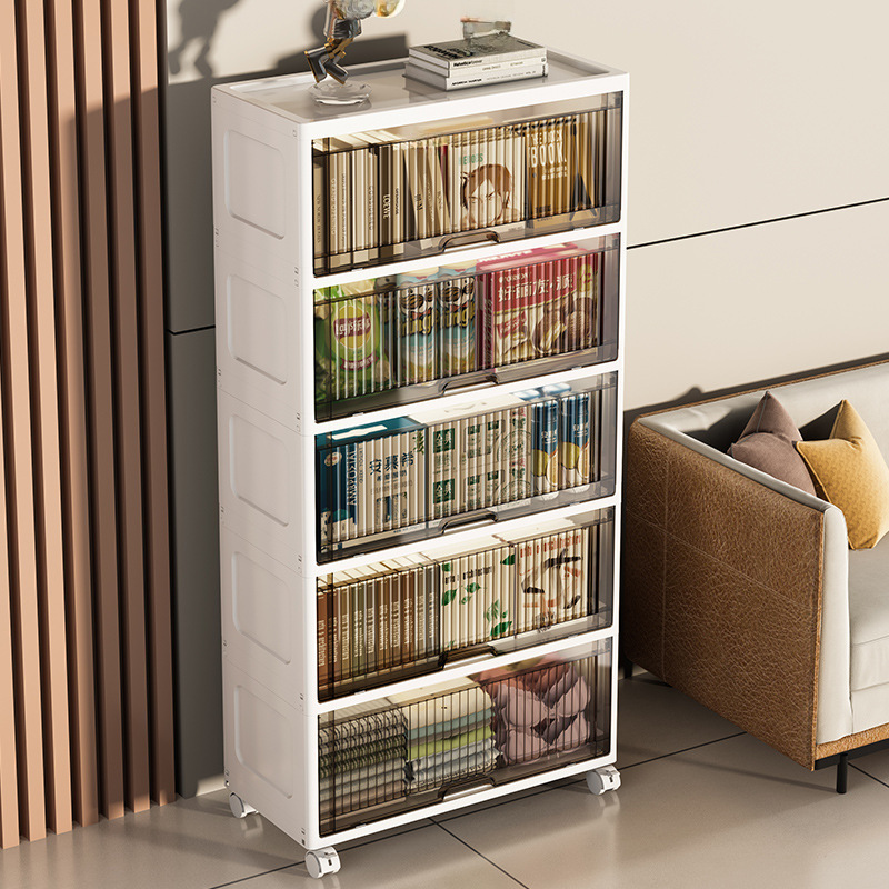 40-70面寬 零食翻蓋式儲物櫃客廳家用玩具衣服整理置物柜子收納櫃