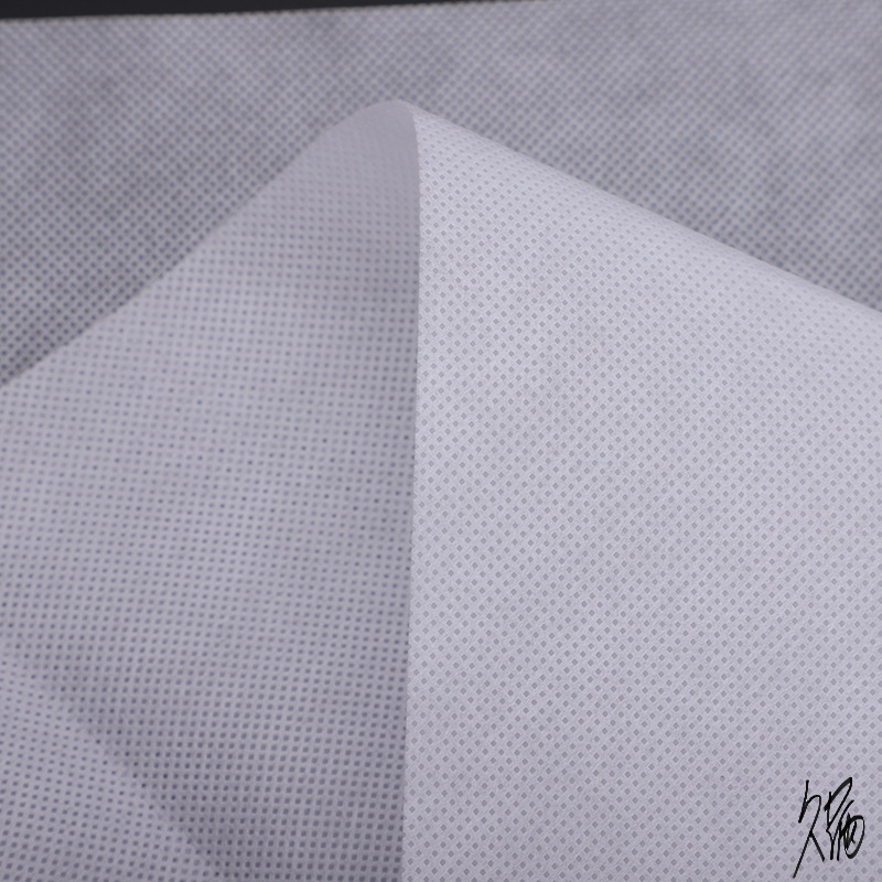 无纺布衬棉衬纸制黑白色花箱整卷内衬布背景布购物袋布