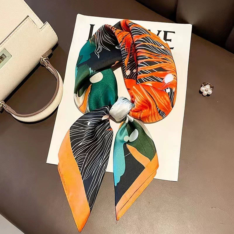 Spring handkerchief, summer scarf, shirt, neckerchief, with neck protection