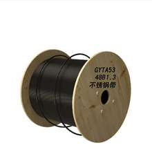 GYTA53室外皮線光纜單模鎧裝直埋重鎧電信級光纖線皮線纜皮纖48芯