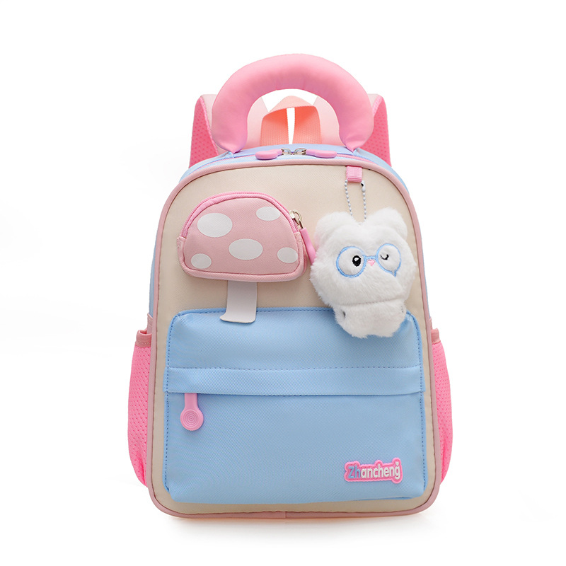 Mochila infantil preescolar de dibujos animados lindas niñas mochila de jardín de infantes nueva mochila transpirable bebé niño pequeño