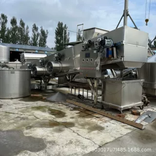 304不锈钢自走式打茬机  酿酒配套设备 耐腐蚀 全自动粮食摊晾床