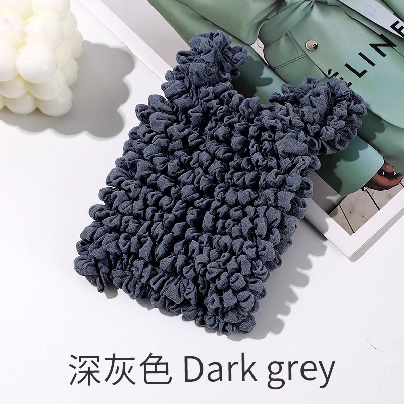 新款网红魔术伸缩包日韩皱褶泡泡包多功能大容量弹力购物袋|undefined