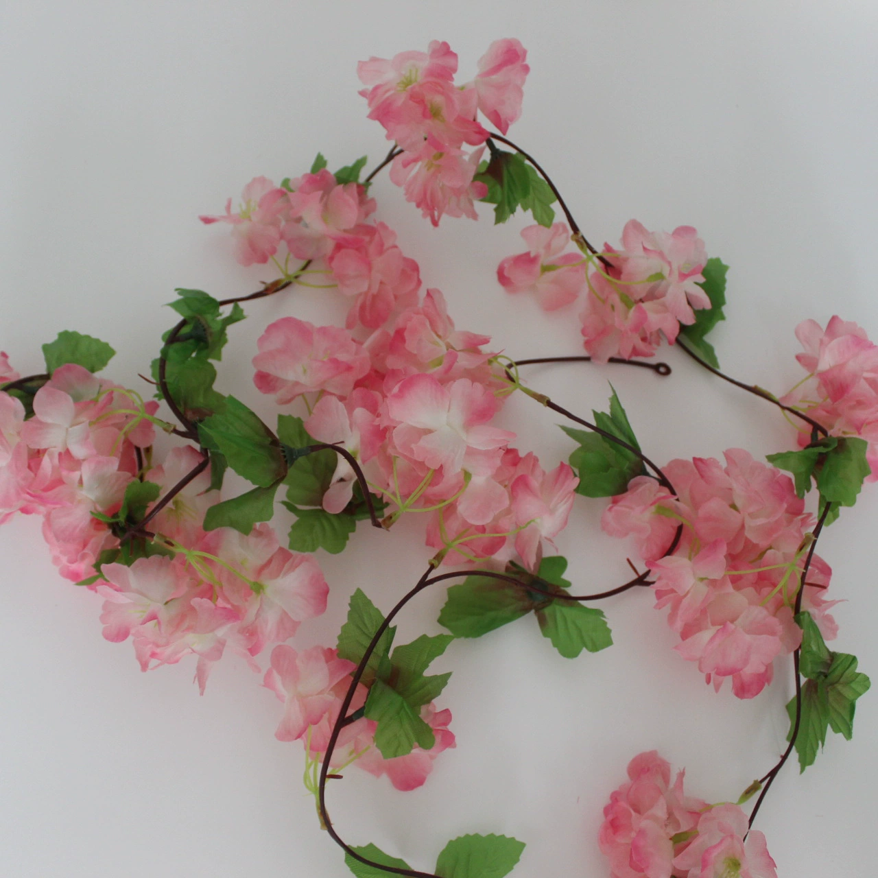 Simulation Sakura Flower Teng Foreign Trade Export Amazon entangled air -conditioned water pipe lights