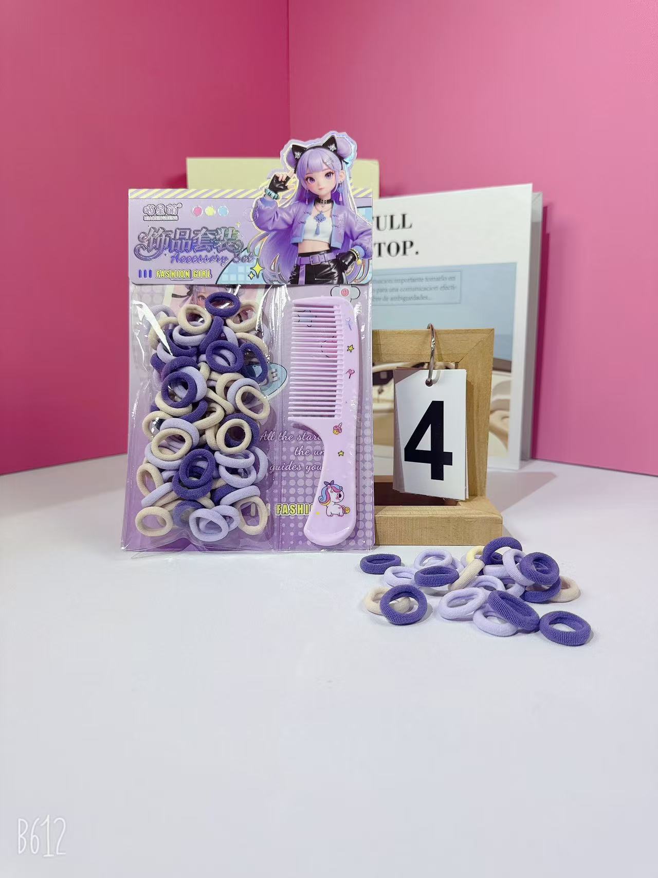 Alta elasticidad de los niños sin lesiones en la banda elástica del cabello, anillos para el cabello de los bebés 2026 nueva cuerda para la cabeza de las niñas image 10