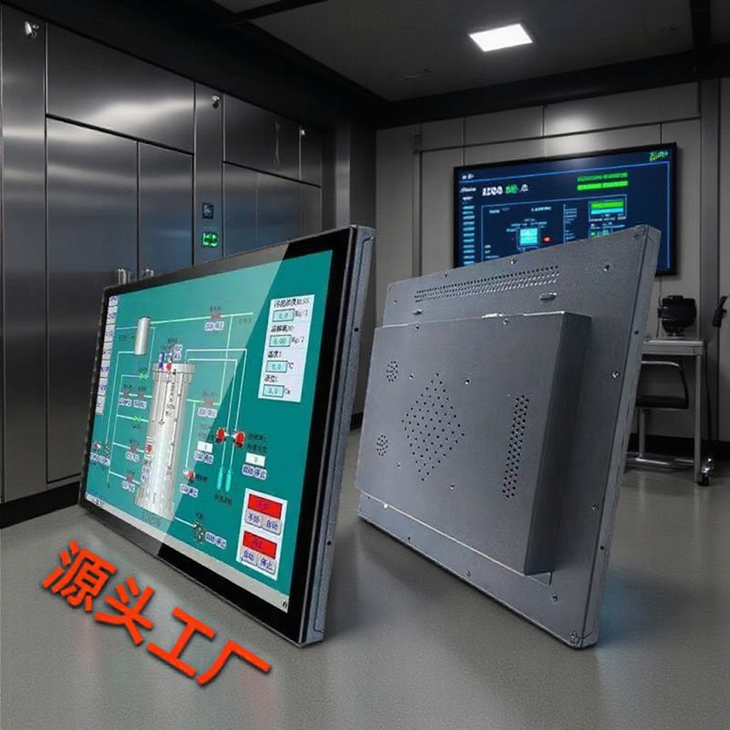 23.8-Inch Embedded Microcomputer All-In-One Touch Screen Industrial Control Machine Monitor Vending Machine