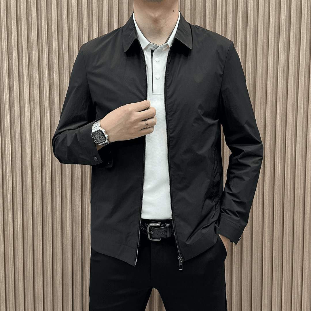 Giaccone invernale uomo giacca casual design minimalista moda_voghion.com