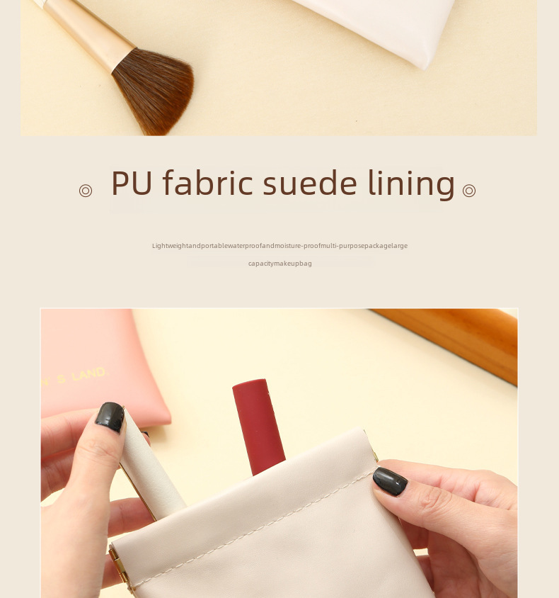 Nouveau sac de rangement en PU pour éclats d'obus, mini porte-monnaie pour femme, portefeuille pour femme, sac à cartes, sac de grande qualité, sac à cosmétiques_voghion.com