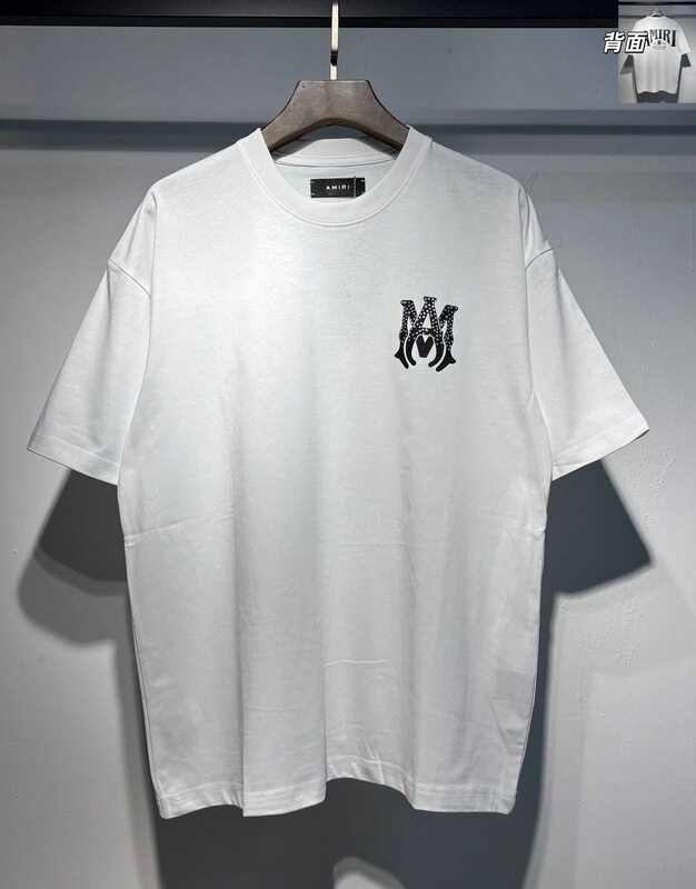 貿易クロスAm新文字クラシックプリント半袖男女同型カップルTシャツiri夏高iri製品タイプ|undefined