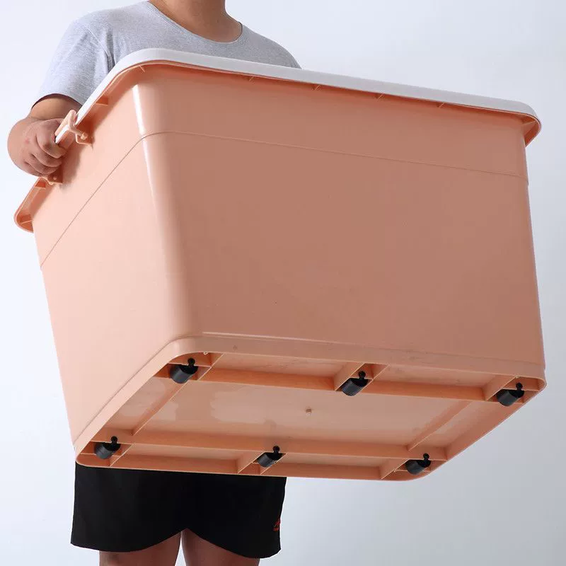 Extra large big plastic storage box, increased thickness