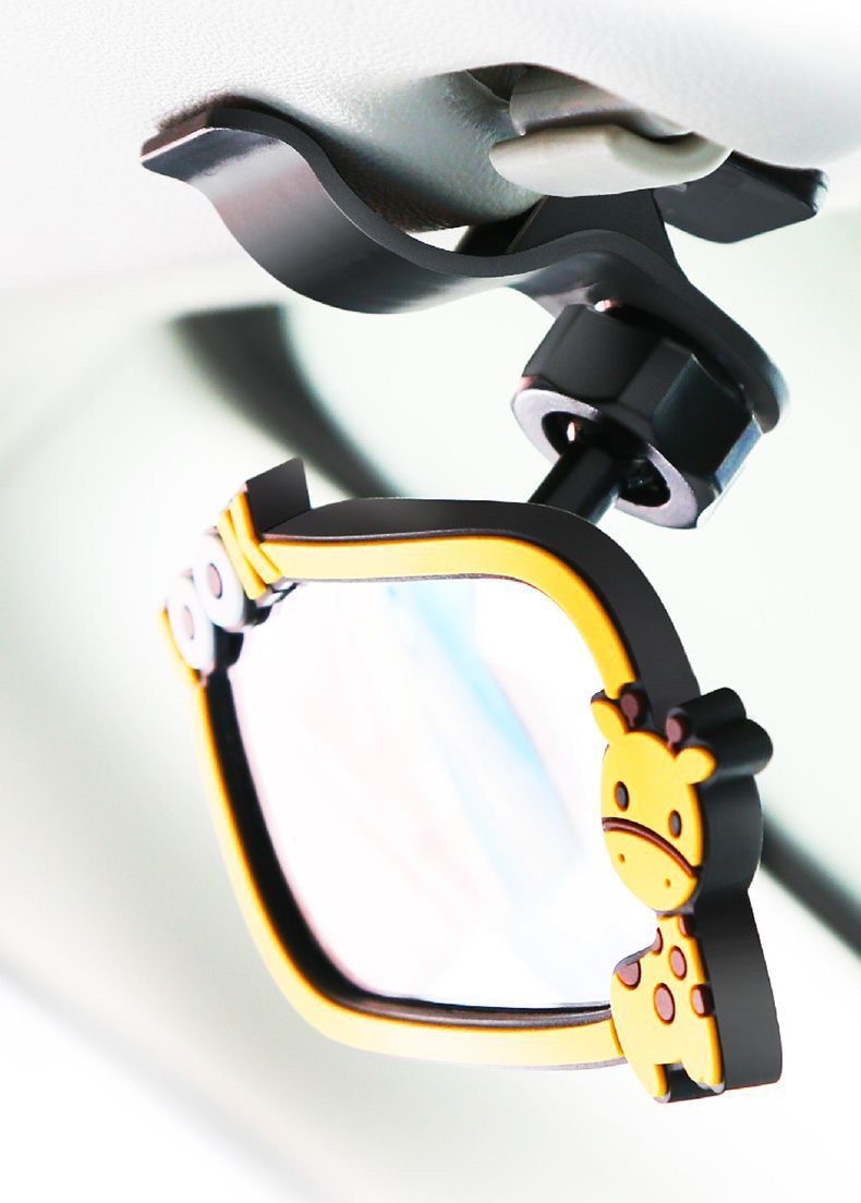 3R Car Interior Rearview Mirror Baby Safety Child Observation Mirror Cartoon Rearview Reflector Baby Observation Mirror