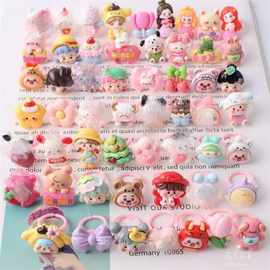 可爱宝宝多色卡通树脂儿童戒指甜美花朵手饰速卖通热卖哑光指环