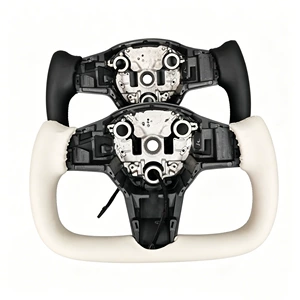 Suitable for Tesla Model Y/3 New Yoke Racing Square Steering Wheel Frame Modification with Heating