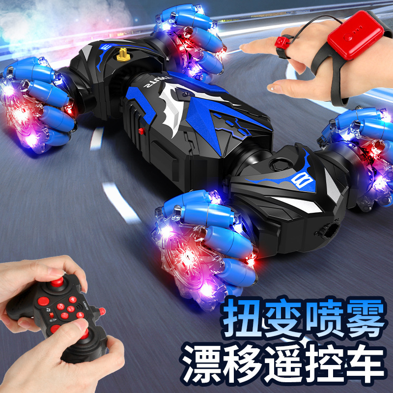 Wholesale Gesture Sensor Twist Deformation Remote Control Car Stunt Large Drift Four-Wheel Drive Off-Road Racing Children's Boy Toy