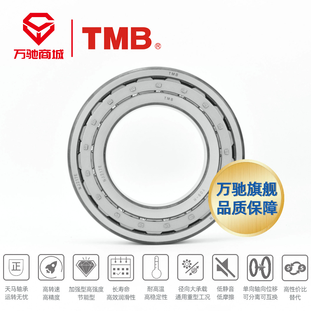 TMB/天马精工NJ305E高精度圆柱滚子轴承通用轴承EW/ECJ 旗舰品质