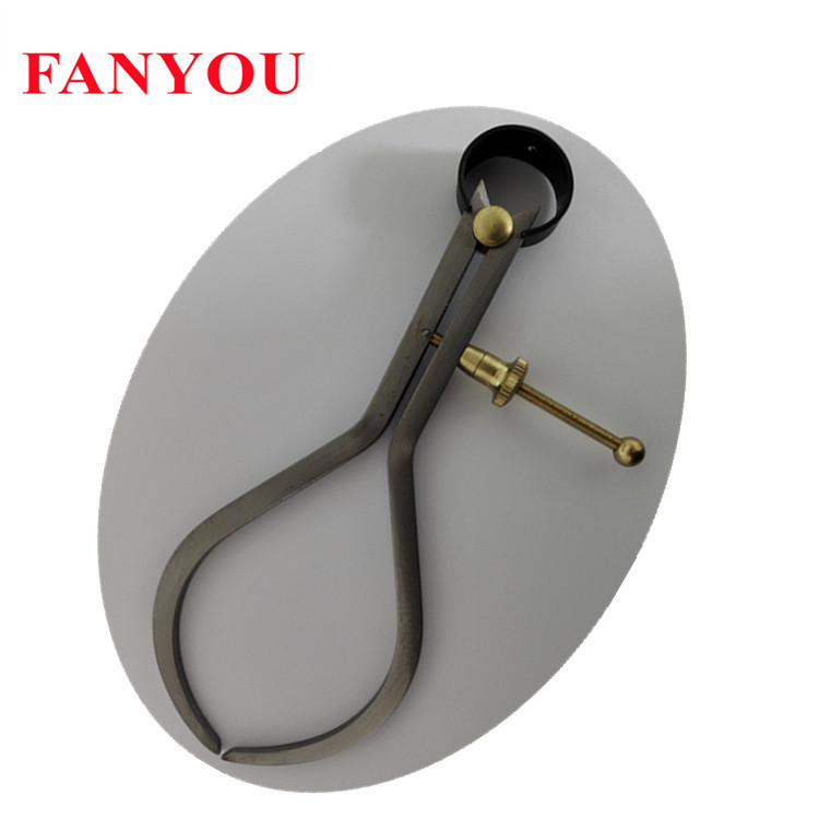 凡莜 自产新品铜配件方腿弹簧外卡规圆规间距规划线规外卡钳分规