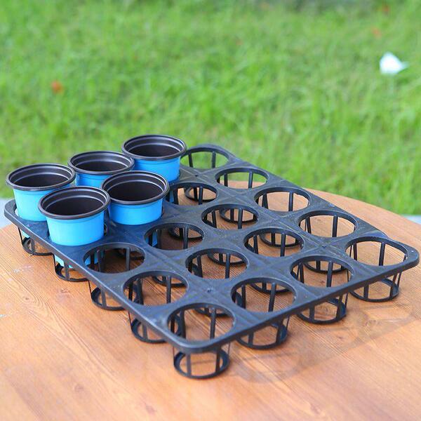 Phalaenopsis bracket seedling pot chassis bracket two-color pot…