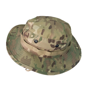 Tactical Boonie Hat Camouflage Outdoor Sports Sunshade Camouflage Fishing Boonie Fisherman Hat Cp Tactical Camouflage Round Brim Hat