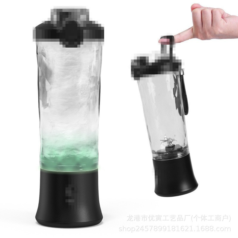 クロスボーダー爆発携帯大容量600ml運動フィットネス攪拌カップ直飲口生搾りジューサー搾汁カップ|undefined