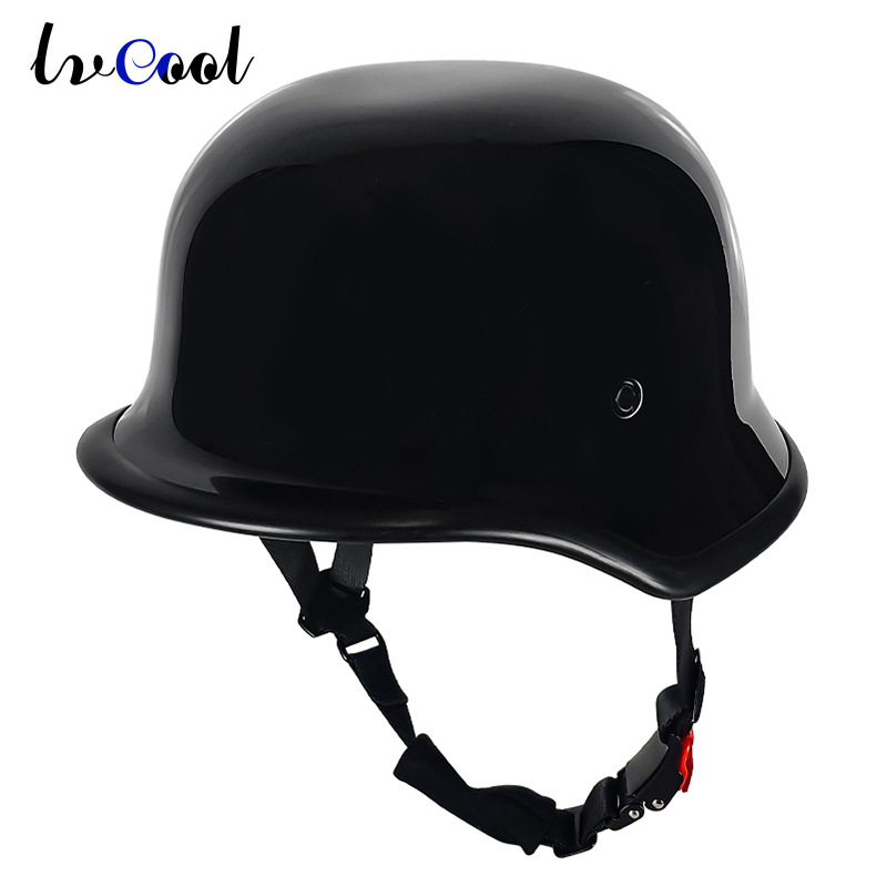 Casco retro certificado 3C, casco de soldado alemán, casco de motocicleta, casco de seguridad para vehículos eléctricos