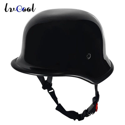 Safety Helmet, Motosiklet kaskı (dəbilqə) - abs-005-bright-black-m