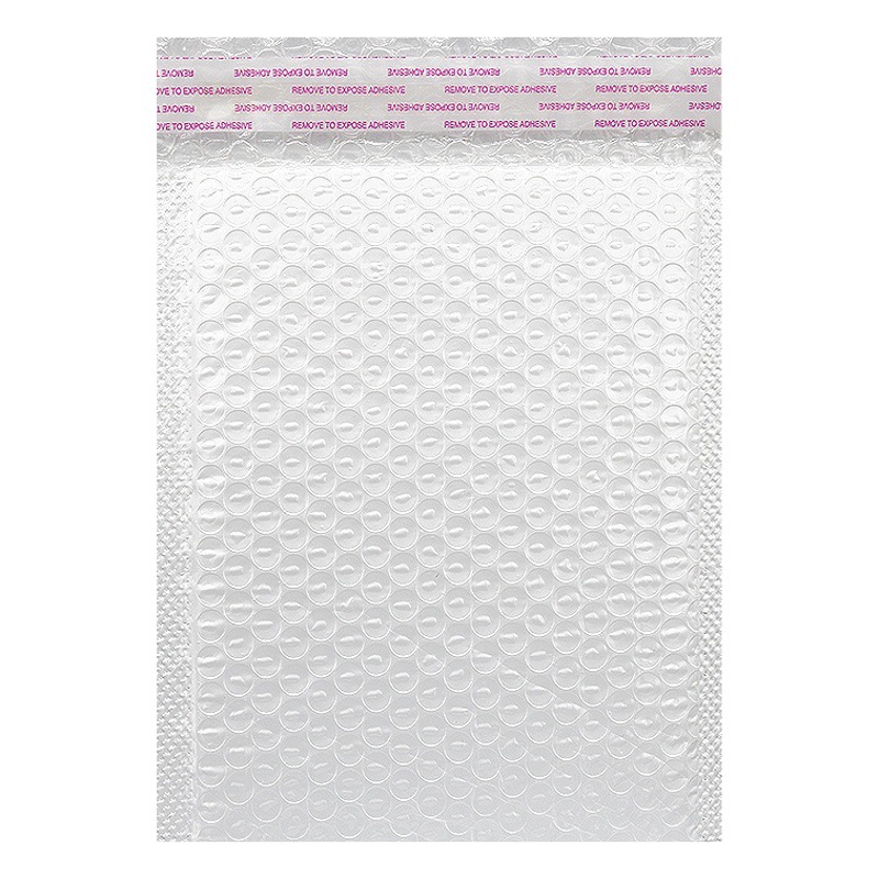 Bolsa de burbujas de película perlada compuesta embalaje bolsa de mensajería burbuja bolsa ziplock bolsa de embalaje sobre bolsa de espuma autoadherente al por mayor