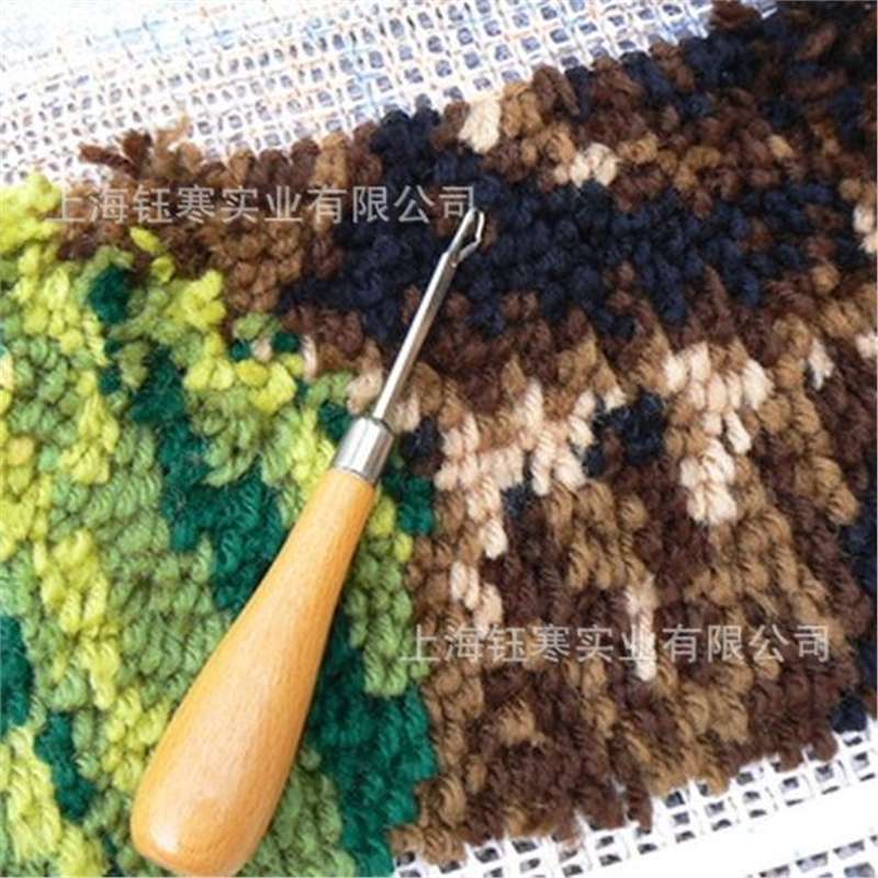 ラッチフックメッシュセクション刺繍ウールカーペット手作りカーペットかぎ針編み刺繍メッシュメッシュ布|undefined