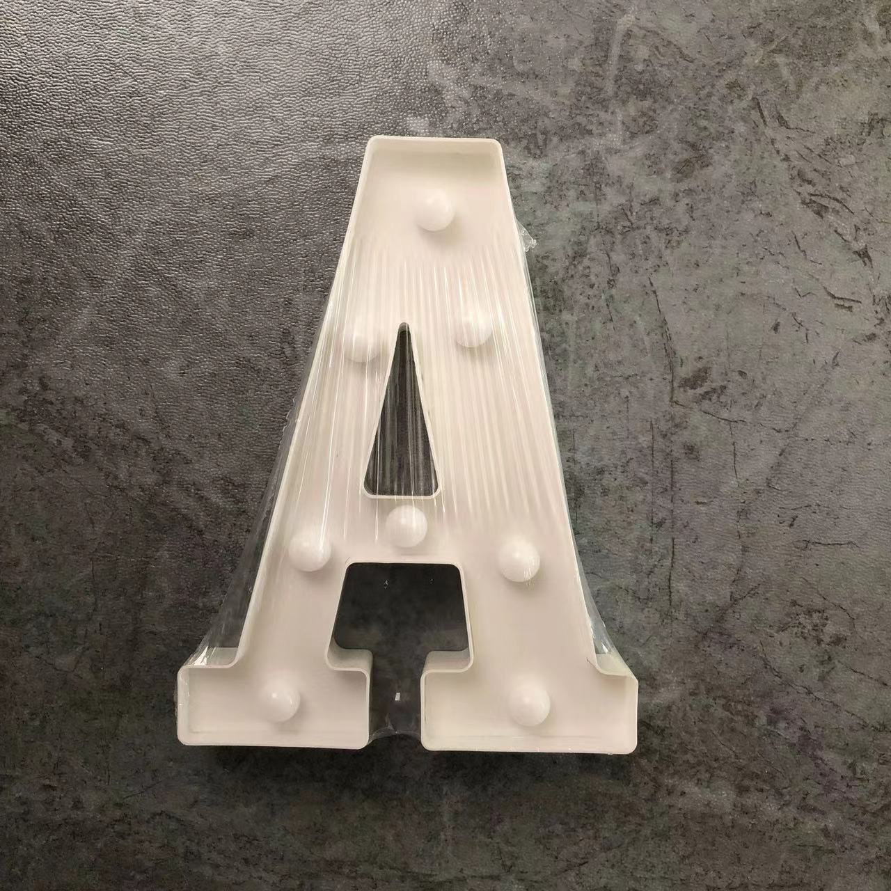 Luces de feliz cumpleaños luces de letras luminosas luces de letras LED símbolos digitales luces de modelado luminosas fiesta de bodas