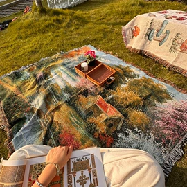 万能盖巾;线毯;靠垫/抱枕