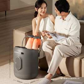 小熊泡脚桶ZYP-E10J1 恒温加热过小腿电动按摩家用自动深桶足浴盆